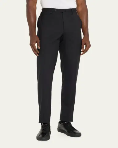 Incotex Men's Super 150s Wool Dress Pants | Thumbnail 4 Incotex Men's Super 150s Wool Dress Pants | Thumbnail 4