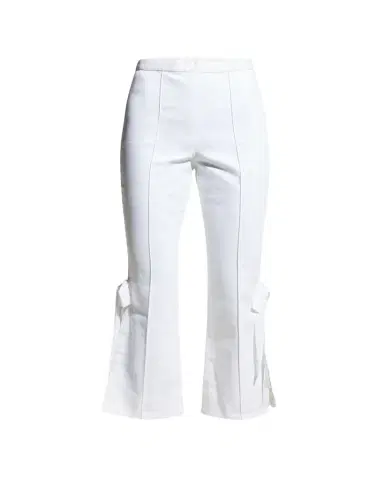 Cinq à Sept Lou Denim Pants with Ties | Thumbnail 1 Cinq à Sept Lou Denim Pants with Ties | Thumbnail 1
