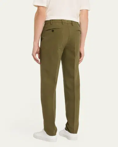 Incotex Men's High Cotton Doeskin Pants | Thumbnail 3 Incotex Men's High Cotton Doeskin Pants | Thumbnail 3