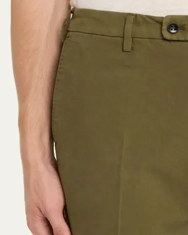 Incotex Men's High Cotton Doeskin Pants | Thumbnail 5 Incotex Men's High Cotton Doeskin Pants | Thumbnail 5