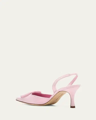 Manolo Blahnik Maysli Suede Buckle Halter Pumps | Thumbnail 16 Manolo Blahnik Maysli Suede Buckle Halter Pumps | Thumbnail 16
