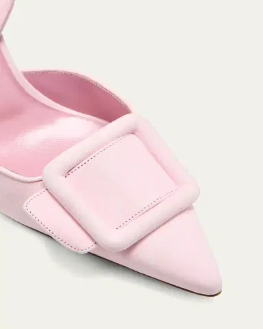 Manolo Blahnik Maysli Suede Buckle Halter Pumps | Thumbnail 17 Manolo Blahnik Maysli Suede Buckle Halter Pumps | Thumbnail 17