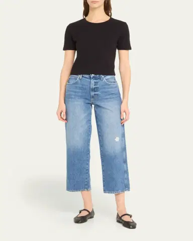AMO Denim Billie Cropped Jeans | Thumbnail 2 AMO Denim Billie Cropped Jeans | Thumbnail 2