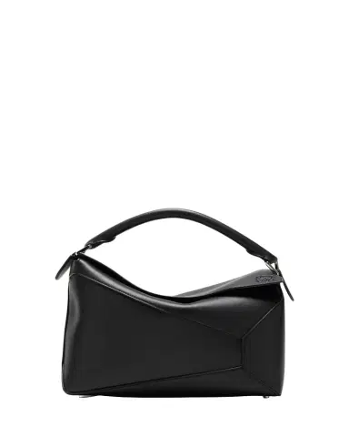 LOEWE Puzzle Edge Medium Top-Handle Bag in Grained Leather | Thumbnail 1 LOEWE Puzzle Edge Medium Top-Handle Bag in Grained Leather | Thumbnail 1