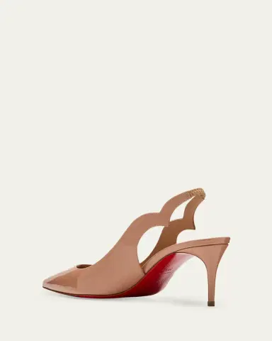 Christian Louboutin 70mm Hot Chick Patent Slingback Pumps | Thumbnail 4 Christian Louboutin 70mm Hot Chick Patent Slingback Pumps | Thumbnail 4