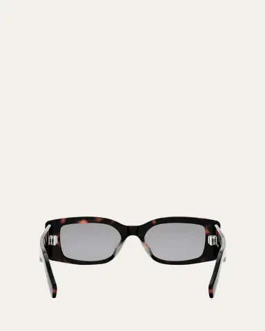 Celine Triomphe Acetate Rectangle Sunglasses | Thumbnail 5 Celine Triomphe Acetate Rectangle Sunglasses | Thumbnail 5