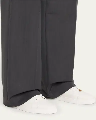 Christian Louboutin Men's Louis Junior Leather Low-Top Sneakers | Thumbnail 2 Christian Louboutin Men's Louis Junior Leather Low-Top Sneakers | Thumbnail 2