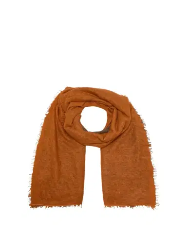 Denis Colomb Fuzzy Feture Two-Tone Cashmere Scarf | Thumbnail 1 Denis Colomb Fuzzy Feture Two-Tone Cashmere Scarf | Thumbnail 1