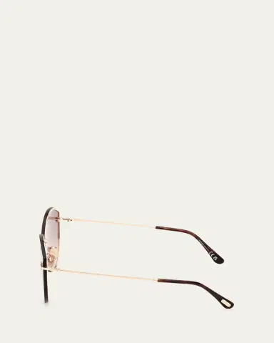 Tom Ford Evangeline Metal Cat-Eye Sunglasses | Thumbnail 3 Tom Ford Evangeline Metal Cat-Eye Sunglasses | Thumbnail 3