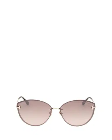 Tom Ford Evangeline Metal Cat-Eye Sunglasses | Thumbnail 1 Tom Ford Evangeline Metal Cat-Eye Sunglasses | Thumbnail 1