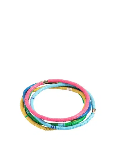 Elsie Frieda Heishi Bead Bracelets, Set of 5 | Thumbnail 1 Elsie Frieda Heishi Bead Bracelets, Set of 5 | Thumbnail 1