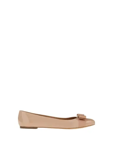 Ferragamo Varina Patent Leather Bow Ballerina Flats | Thumbnail 1 Ferragamo Varina Patent Leather Bow Ballerina Flats | Thumbnail 1