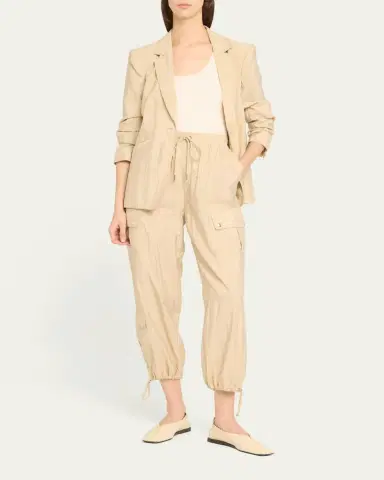 Cinq à Sept Nitsan Tie-Cuff Cargo Pants | Thumbnail 2 Cinq à Sept Nitsan Tie-Cuff Cargo Pants | Thumbnail 2