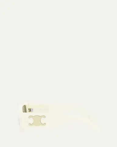 CELINE Triomphe Acetate Rectangle Sunglasses | Thumbnail 3 CELINE Triomphe Acetate Rectangle Sunglasses | Thumbnail 3