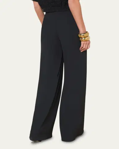 L'Agence Nova Mid-Rise Wide-Leg Pleated Pants | Thumbnail 3 L'Agence Nova Mid-Rise Wide-Leg Pleated Pants | Thumbnail 3