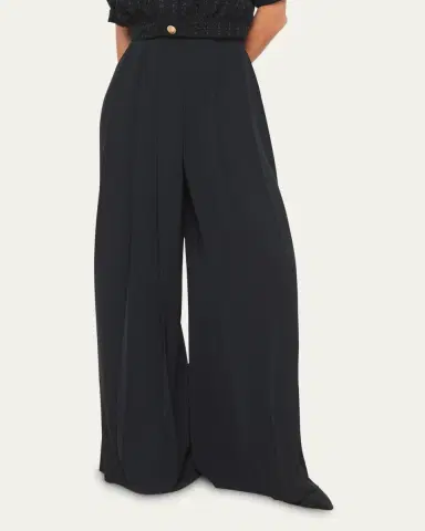 L'Agence Nova Mid-Rise Wide-Leg Pleated Pants | Thumbnail 5 L'Agence Nova Mid-Rise Wide-Leg Pleated Pants | Thumbnail 5