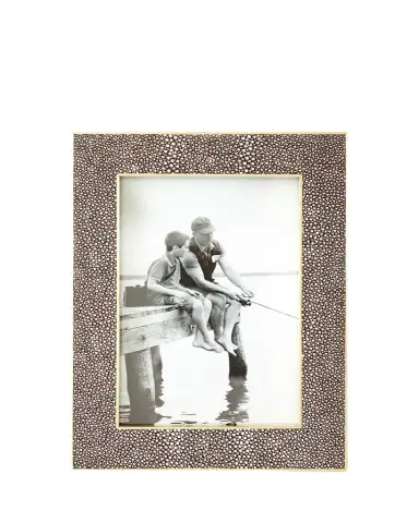 AERIN Classic Faux Shagreen 4" x 6" Picture Frame | Thumbnail 1 AERIN Classic Faux Shagreen 4" x 6" Picture Frame | Thumbnail 1