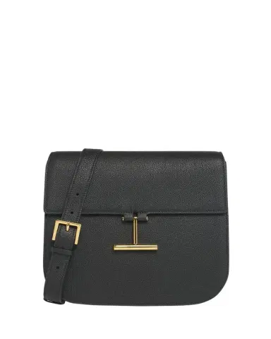 Tom Ford Tara Medium Crossbody in Grained Leather with Leather Strap | Thumbnail 1 Tom Ford Tara Medium Crossbody in Grained Leather with Leather Strap | Thumbnail 1