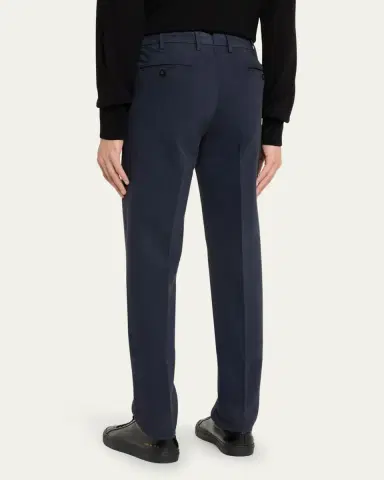 Incotex Men's High Cotton Doeskin Pants | Thumbnail 3 Incotex Men's High Cotton Doeskin Pants | Thumbnail 3