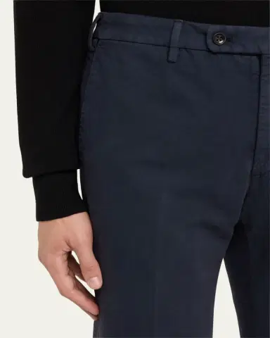 Incotex Men's High Cotton Doeskin Pants | Thumbnail 5 Incotex Men's High Cotton Doeskin Pants | Thumbnail 5