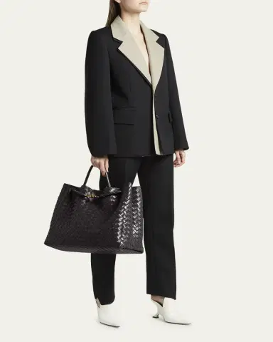 Bottega Veneta Andiamo Large Leather Tote Bag | Thumbnail 9 Bottega Veneta Andiamo Large Leather Tote Bag | Thumbnail 9
