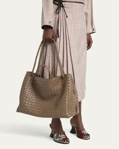 Bottega Veneta Andiamo Large Leather Tote Bag | Thumbnail 10 Bottega Veneta Andiamo Large Leather Tote Bag | Thumbnail 10