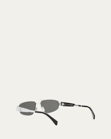 Celine Men's Triomphe Pilot Metal Sunglasses | Thumbnail 3 Celine Men's Triomphe Pilot Metal Sunglasses | Thumbnail 3