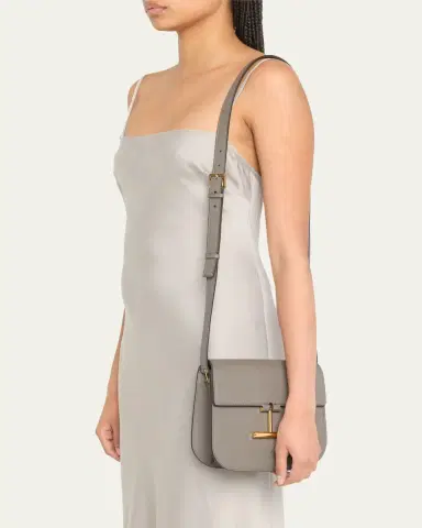 TOM FORD Tara Mini Shoulder Bag in Grained Leather | Thumbnail 2 TOM FORD Tara Mini Shoulder Bag in Grained Leather | Thumbnail 2