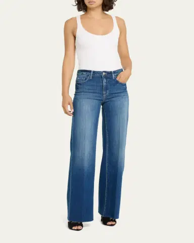 L'Agence Scottie High Rise Wide-Leg Jeans | Thumbnail 2 L'Agence Scottie High Rise Wide-Leg Jeans | Thumbnail 2