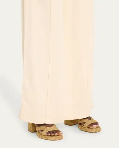 Castañer Valle Metallic Raffia Platform Sandals | Thumbnail 2 Castañer Valle Metallic Raffia Platform Sandals | Thumbnail 2