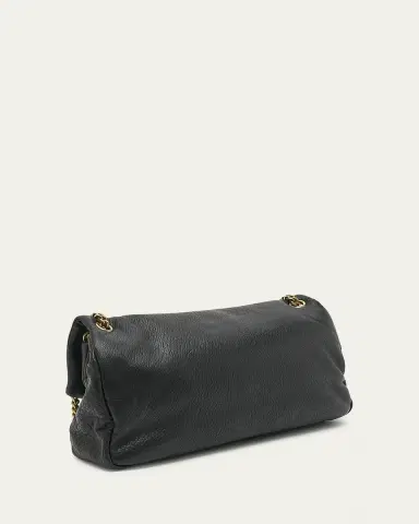 Saint Laurent Calypso Large YSL Shoulder Bag in Leather | Thumbnail 3 Saint Laurent Calypso Large YSL Shoulder Bag in Leather | Thumbnail 3