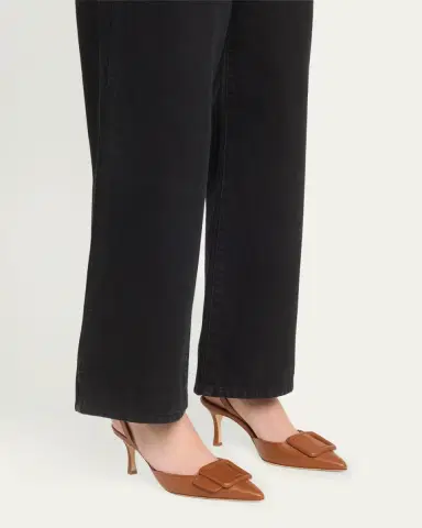 Manolo Blahnik Maysli Leather Buckle Halter Pumps | Thumbnail 6 Manolo Blahnik Maysli Leather Buckle Halter Pumps | Thumbnail 6