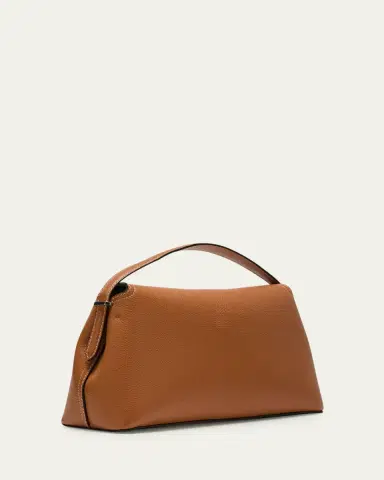 Toteme T-Lock Top Handle Bag in Pebble Grain Leather | Thumbnail 3 Toteme T-Lock Top Handle Bag in Pebble Grain Leather | Thumbnail 3