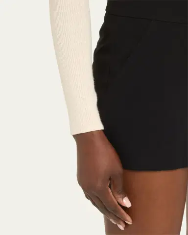 Alice + Olivia Donald High-Waist Shorts | Thumbnail 5 Alice + Olivia Donald High-Waist Shorts | Thumbnail 5