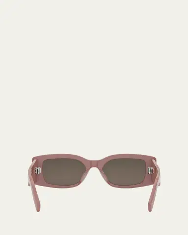 Celine Triomphe Acetate Rectangle Sunglasses | Thumbnail 5 Celine Triomphe Acetate Rectangle Sunglasses | Thumbnail 5