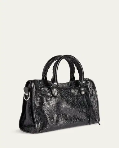 Balenciaga Le City Small Leather Top-Handle Bag | Thumbnail 3 Balenciaga Le City Small Leather Top-Handle Bag | Thumbnail 3