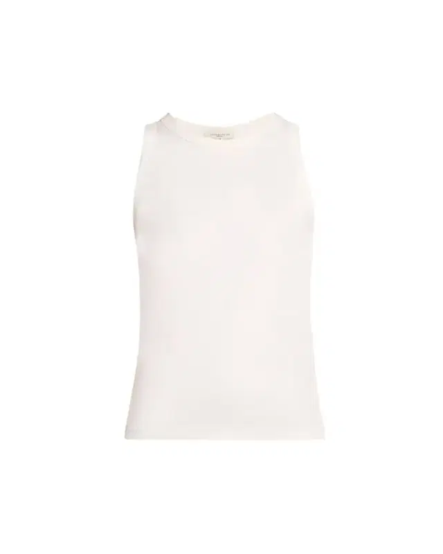 Swiss Cotton Rib Racerback Tank Swiss Cotton Rib Racerback Tank