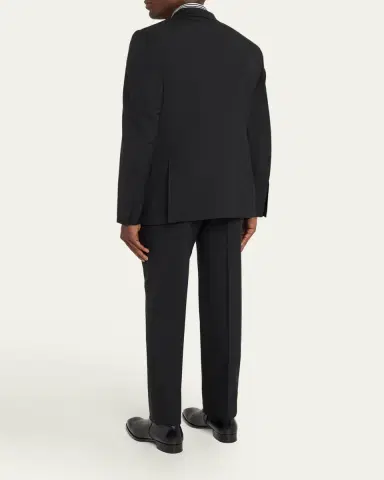 TOM FORD Men's Wool Peak Lapel Two-Piece Suit | Thumbnail 3 TOM FORD Men's Wool Peak Lapel Two-Piece Suit | Thumbnail 3