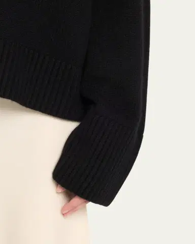 Lisa Yang Aletta V-Neck Cashmere Knit Sweater | Thumbnail 5 Lisa Yang Aletta V-Neck Cashmere Knit Sweater | Thumbnail 5
