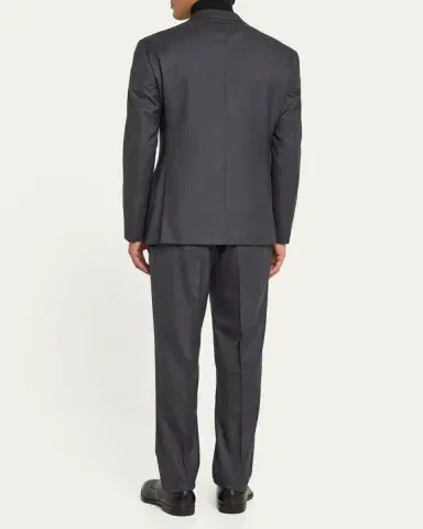 Giorgio Armani Mne's Basic Wool Two-Piece Suit | Thumbnail 3 Giorgio Armani Mne's Basic Wool Two-Piece Suit | Thumbnail 3