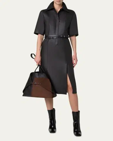 Akris Ai Medium Patchwork Leather Tote Bag | Thumbnail 4 Akris Ai Medium Patchwork Leather Tote Bag | Thumbnail 4