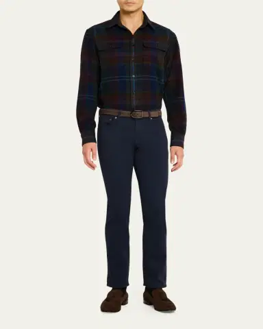 Ralph Lauren Purple Label Slim Fit Stretch Twill Pant | Thumbnail 2 Ralph Lauren Purple Label Slim Fit Stretch Twill Pant | Thumbnail 2