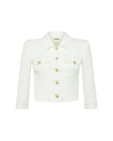 L'Agence Kumi Cropped Fitted Jacket | Thumbnail 1 L'Agence Kumi Cropped Fitted Jacket | Thumbnail 1