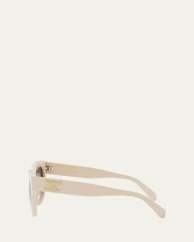 CELINE Triomphe Acetate Square Sunglasses | Thumbnail 3 CELINE Triomphe Acetate Square Sunglasses | Thumbnail 3