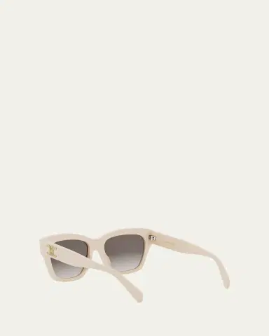 CELINE Triomphe Acetate Square Sunglasses | Thumbnail 4 CELINE Triomphe Acetate Square Sunglasses | Thumbnail 4