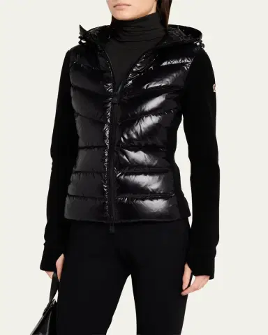 Moncler Grenoble Puffer Polar Fleece Zip-Up Cardigan | Thumbnail 4 Moncler Grenoble Puffer Polar Fleece Zip-Up Cardigan | Thumbnail 4