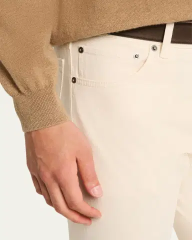 Ralph Lauren Purple Label Slim Fit Stretch Twill Pant | Thumbnail 5 Ralph Lauren Purple Label Slim Fit Stretch Twill Pant | Thumbnail 5