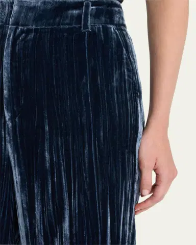Cinq à Sept Kerry Slim Straight-Leg Crepe Pants | Thumbnail 5 Cinq à Sept Kerry Slim Straight-Leg Crepe Pants | Thumbnail 5