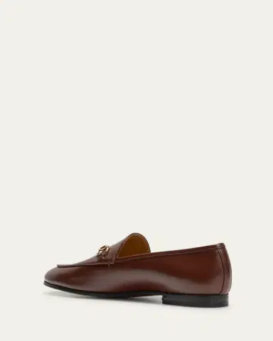 Gucci Jordaan Leather Horsebit Loafers | Thumbnail 4 Gucci Jordaan Leather Horsebit Loafers | Thumbnail 4