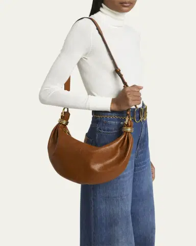 Chloé Bracelet Bag Mini in Shiny Grained Calfskin | Thumbnail 2 Chloé Bracelet Bag Mini in Shiny Grained Calfskin | Thumbnail 2